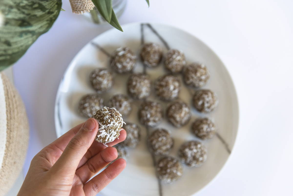 Salted Caramel Bliss Balls