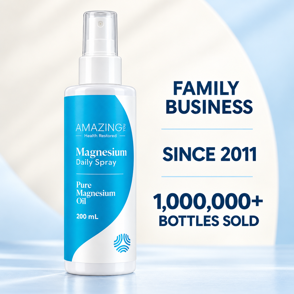 Amazing You family business since 2011 and over one million bottles sold