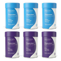 Three Daily and three Nightly Wellness Drink tubs